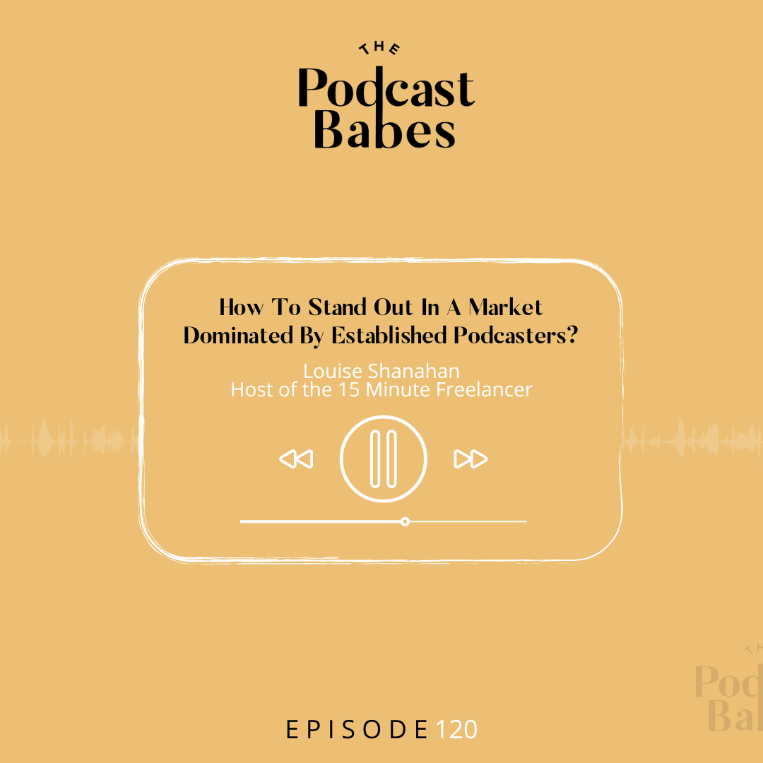 There are ways to stand out in a market dominated by established podcasters.